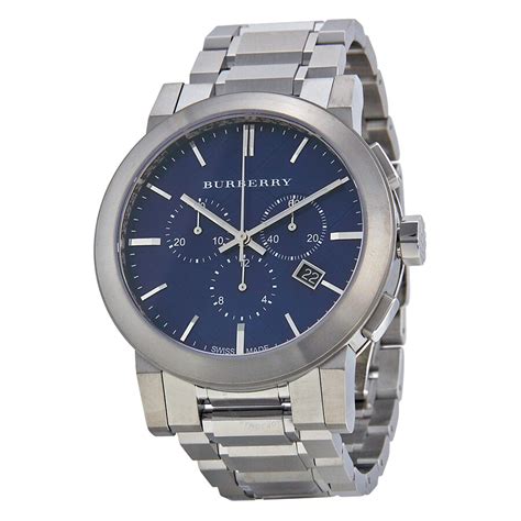 burberry steel wristwatches|burberry stainless steel chronograph watch.